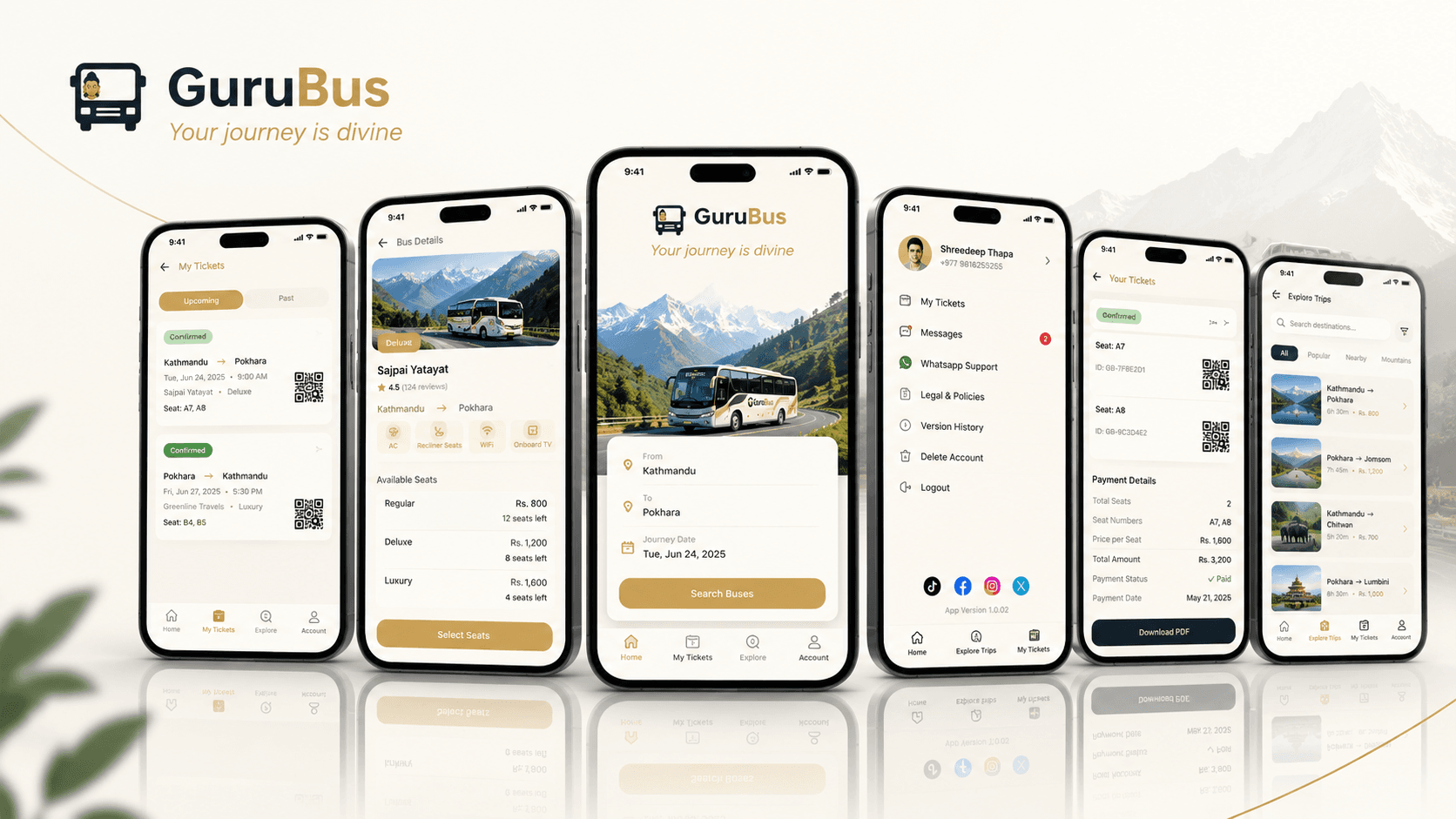 GuruBus Mobile App